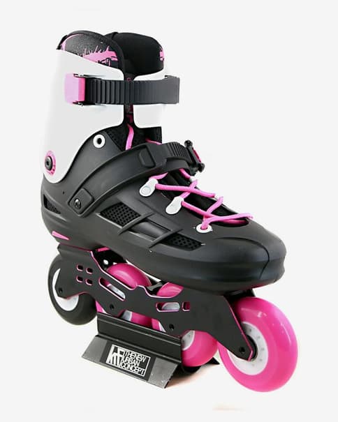 Patines KRF FRS Angel 4x80 negro rosa