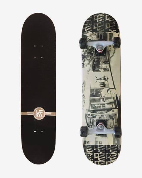 Skate KRF Bus Road blanco negro