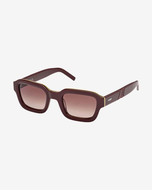Gafas K-WAY KW0002 granate con lentes espejadas rojo