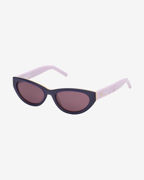 Gafas K-WAY KW0005 rosa con lentes espejadas lila