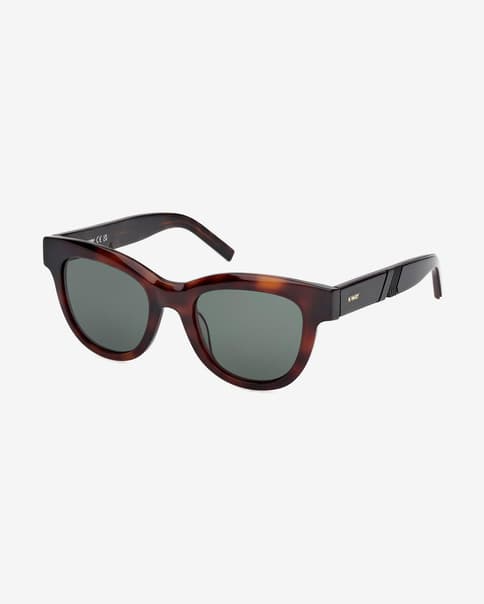 Gafas K-WAY KW0006 marrón con lentes espejadas negro