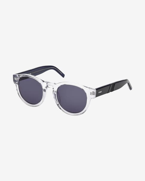 Gafas K-WAY KW0008 transparente negro con lentes espejadas negro