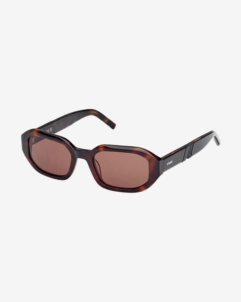 Gafas K-WAY KW0010 negro marrón con lentes espejadas marrón