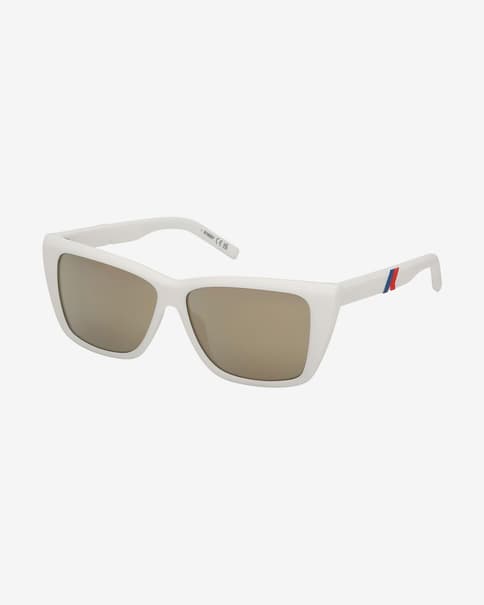 Gafas K-WAY KW0013 blanco con lentes espejadas 