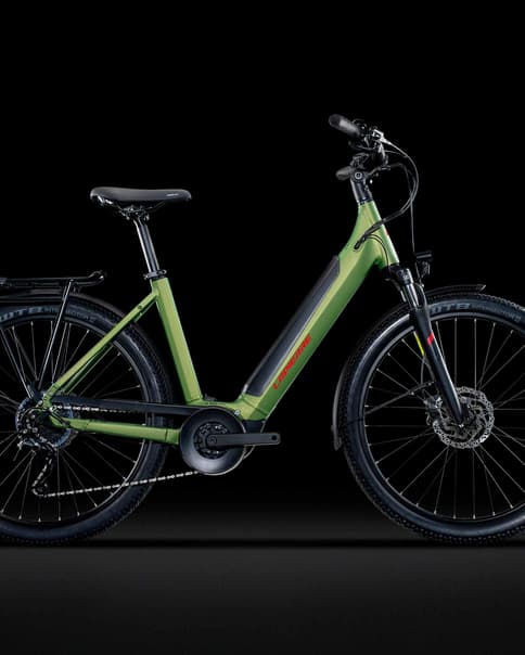 Bicicleta eléctrica Lapierre E-Explorer 4.5 Low verde