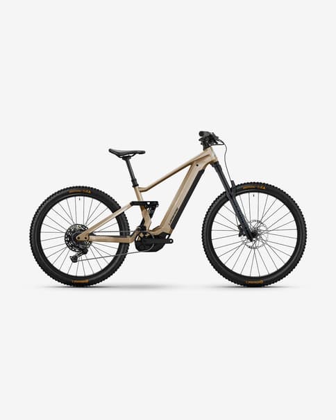 Bicicleta eléctrica Lapierre Overvolt AM 4.6 marrón claro