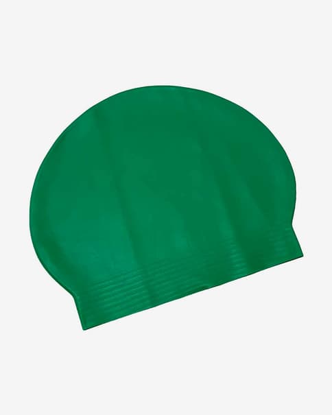 Gorro de natación Leisis Látex Estándar verde