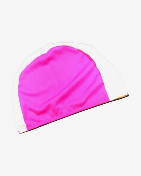 Gorro de natación Leisis Poliéster Estándar rosa