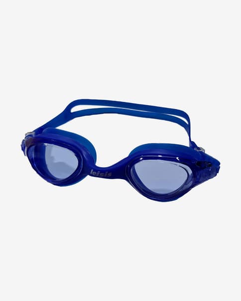 Gafas de natación Leisis Iris Monobloc azul marino con lentes de policarbonato