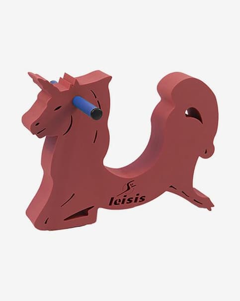 Einhorn Leisis mit Transportfläche und EVA rot