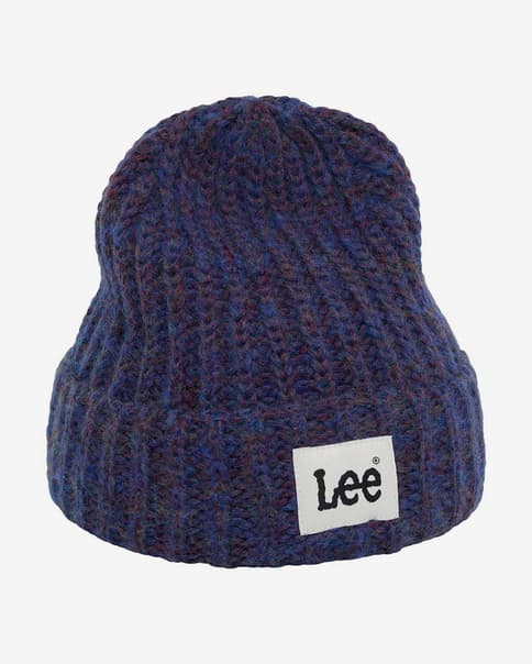 Lee Logo Damen Mütze lila