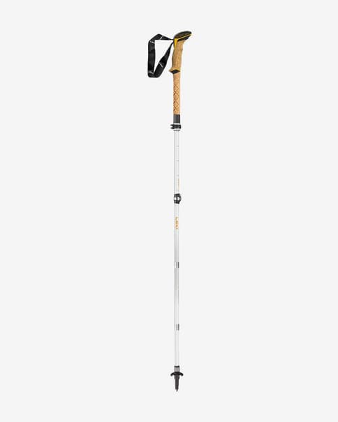 Bastones Leki Cressida FX AntiShock Carbon blanco (par)