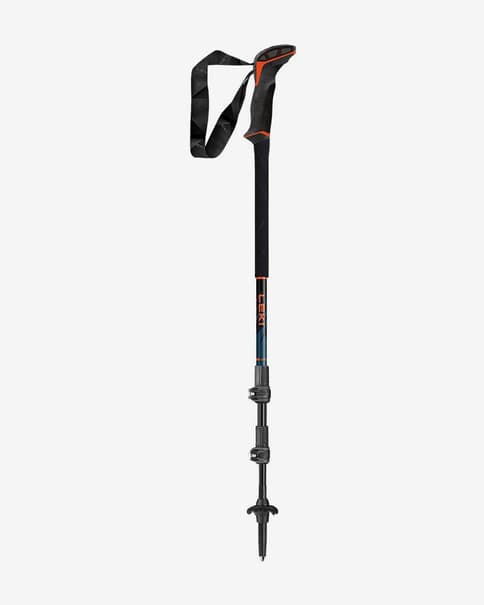 Bastones Leki Sherpa Lite negro naranja (par)