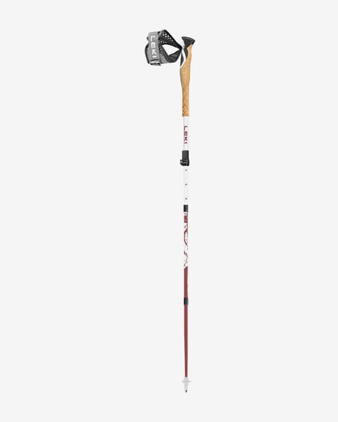 Bastones Leki Cross Trail FX Superlite Compact blanco (par)