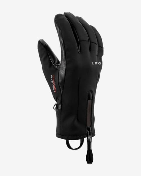 Guantes Leki Ebony 3D negro mujer
