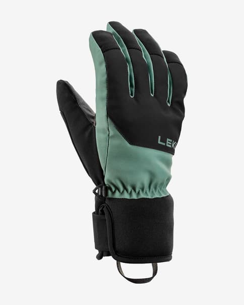 Guantes Leki Bird negro verde infantil