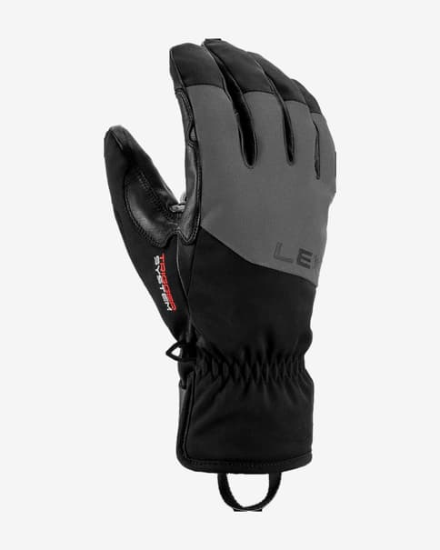 Guantes Leki Pegas 3D GORE-TEX negro gris