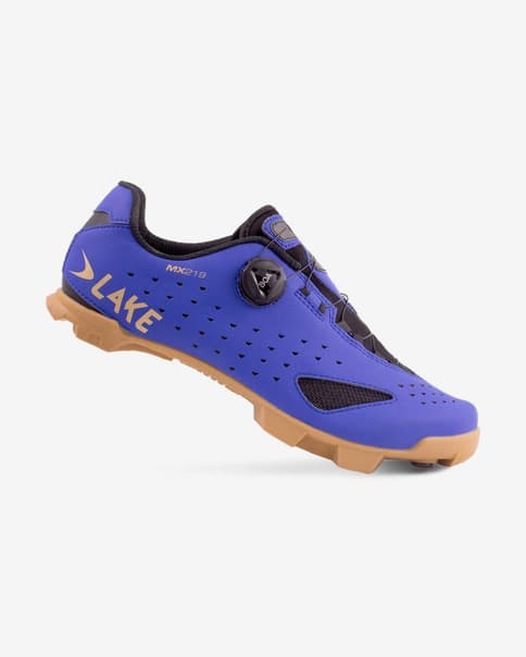 Zapatillas Lake MX219 MTB Wide azul