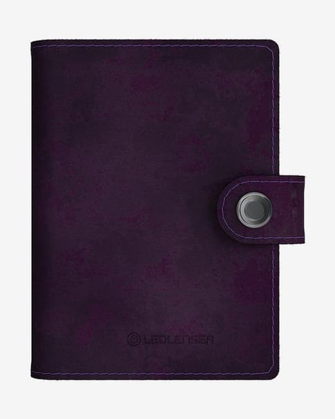 Cartera Led Lenser Lite con linterna 150 lm morado