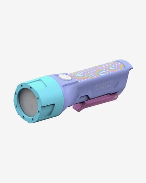Linterna Led Lenser KIDBEAM4 lila azul