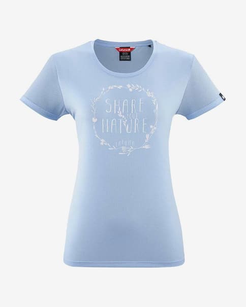 T-shirt Lafuma Corporate manche courte bleu ciel femme