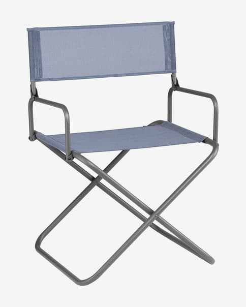Silla plegable Lafuma Mobilier FGX XL Batyline Iso azul gris oscuro