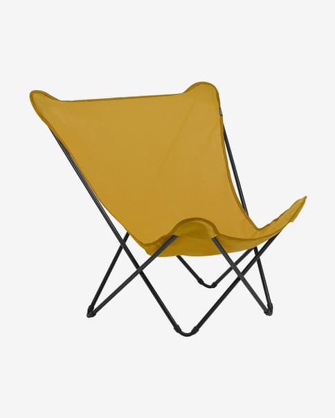 Sedia pieghevole Lafuma Mobilier Pop UP XL Airlon Plus giallo