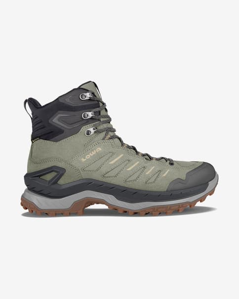Botas Lowa Innovo Mid GORE-TEX verde gris oscuro