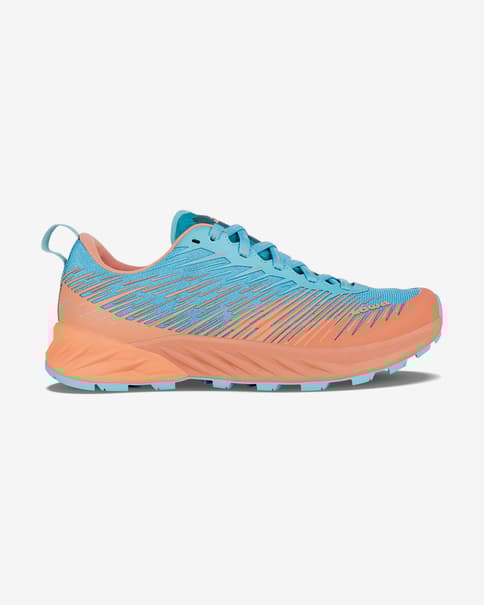 Lowa Amplux dames trailrunning schoenen blauw/oranje