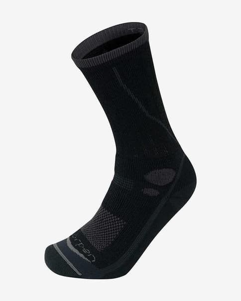 Calcetines Lorpen T3 Midweight Hiker negro gris