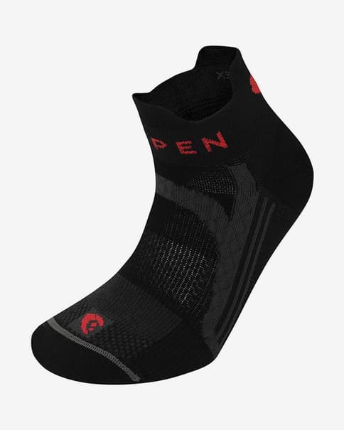 Calcetines Lorpen T3 Running Precision Fit negro gris naranja mujer