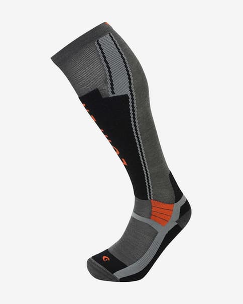 Calcetines Lorpen T3 Ski Light gris negro naranja
