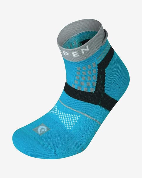 Calcetines Lorpen T3 Trail Running Padded Eco azul mujer