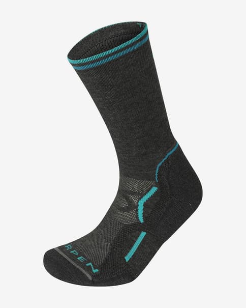 Socken Lorpen T2 Light Hiker Eco schwarz/blau Damen
