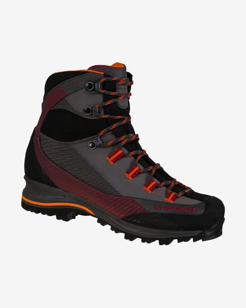 Botas La Sportiva Trango TRK Leather GORE-TEX gris rojo negro mujer