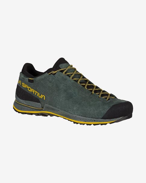 Zapatillas La Sportiva TX2 Evo Leather gris verdoso amarillo