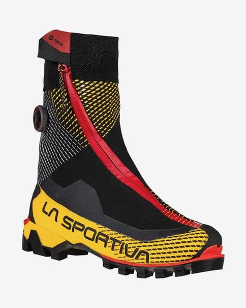 Botas La Sportiva G-Tech negro amarillo rojo