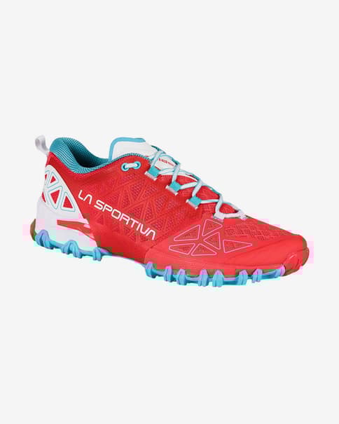 Zapatillas La Sportiva Bushido II rojo blanco azul mujer