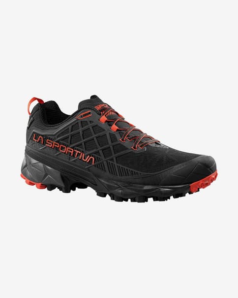 Zapatillas La Sportiva Akyra II GORE-TEX negro rojo