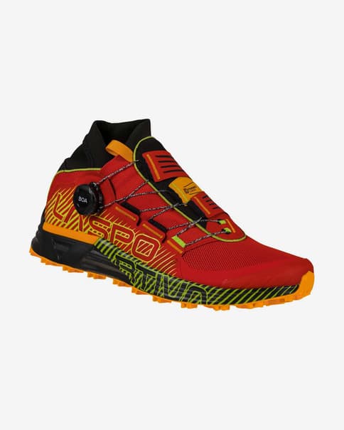 La Sportiva Cyklon Trailrunningschuhe rot/gelb
