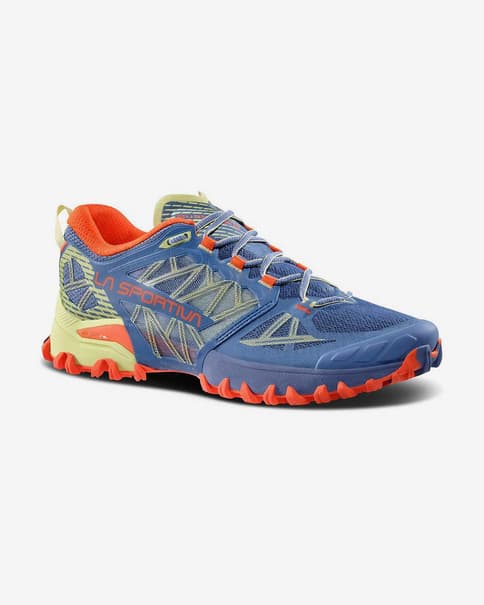 Zapatillas La Sportiva Bushido III azul naranja mujer