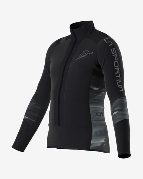 Chaqueta La Sportiva Stratos V negro gris oscuro
