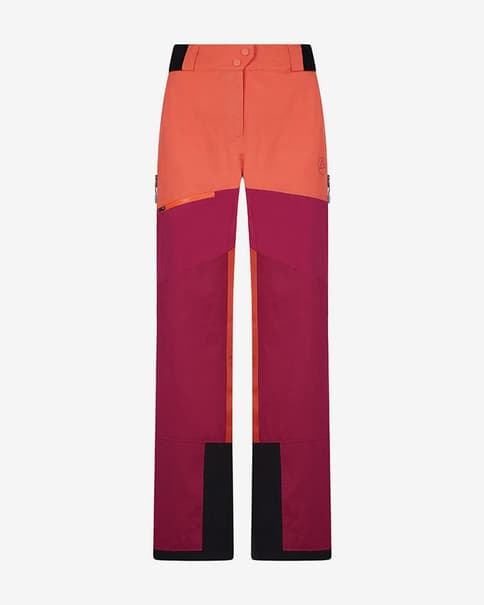 Pantalón largo La Sportiva Firestar Evo Shell lila naranja mujer