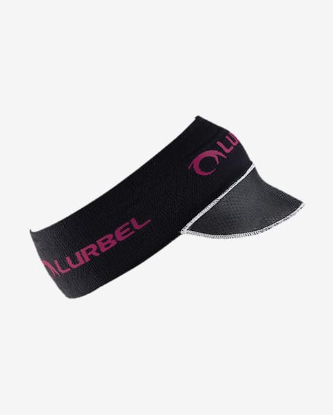 Visera Lurbel Shade negro fúcsia