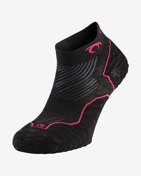 Calcetines Lurbel Tiwar negro fúcsia mujer