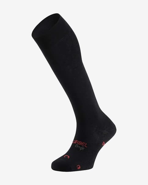 Lurbel Liner Six Socken schwarz/rot