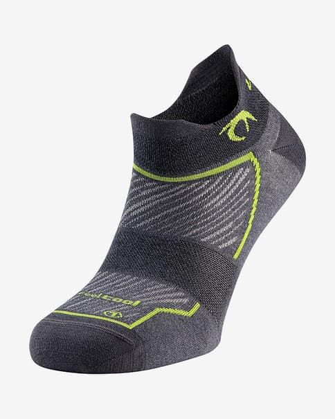 Calcetines Lurbel Race Two gris oscuro verde pistacho