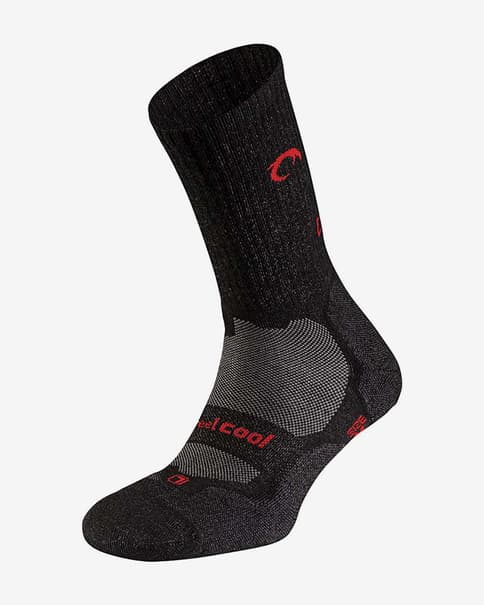 Lurbel Mountain Five Socken schwarz/rot