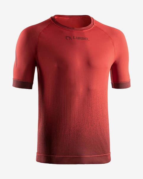 Camiseta Lurbel Samba manga corta rojo