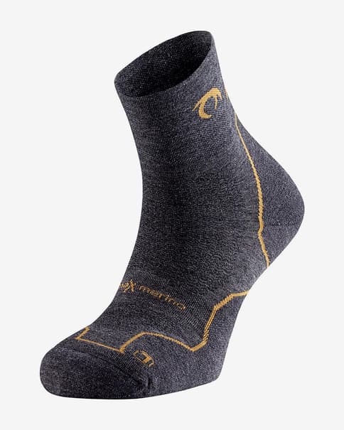 Calcetines Lurbel Taiga Three gris oscuro naranja
